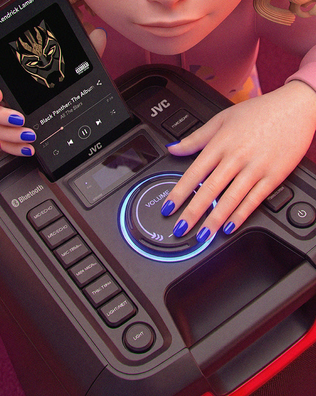 JVC XS-EP424B — pohled 4