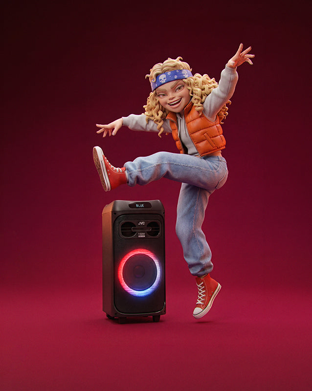 JVC XS-EP514B — pohled 4